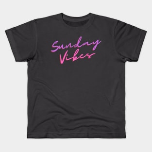 Retro Sunday Vibes Kids T-Shirt